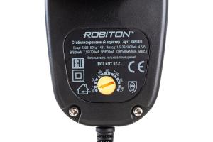 Адаптер питания универсальный В СЕТЬ 1.5-12.0V 8 РАЗЪЕМОВ ROBITON SN500S