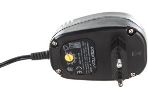 Адаптер питания универсальный В СЕТЬ 1.5-12.0V 8 РАЗЪЕМОВ ROBITON SN500S