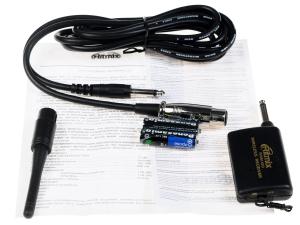 МИКРОФОН БЕСПРОВОДНОЙ RITMIX RWM-100 ЧЕРНЫЙ