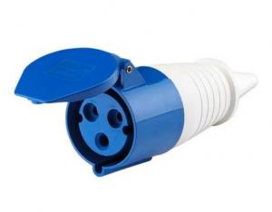 РОЗЕТКА 220В 213 ПЕРЕНОСНАЯ 2Р+РЕ 16А IP44 TDM