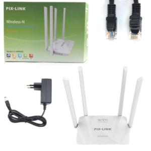 WI-FI РОУТЕР PIX-LINK LV-WR08Q 300MpS White