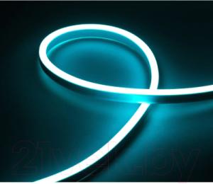 LED-ЛЕНТА "неон" 220V БЕЛАЯ-6500К 2835 8х16мм (120LED/M, 9.6W/M) IP67 General NL (катушка 50м, цена за 1метр)