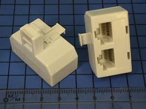 ПЕРЕХОДНИК RJ45-M=RJ45-Fx2