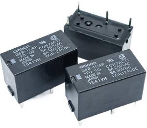 РЕЛЕ  12VDC, Ш10.0*Д20.0*В11.0мм, Ток коммутации  8A 4pin OMRON G6B-1174P-US-12VDC