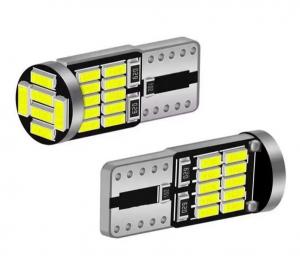 LED - ЛАМПА БЕЛАЯ T10 26LED SMD4014 3W 6000K