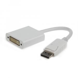 ПЕРЕХОДНИК DisplayPort(M)-DVI(F)24+5pin (DVI24+5) с кабелем белый