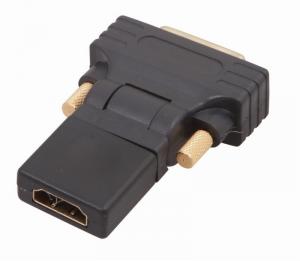 ПЕРЕХОДНИК DVI(M)18+1pin<>HDMI(F) (DVI18+1) ПОВОРОТНЫЙ
