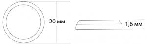 БАТАРЕЙКА CR2016 3.0V DAEWOO