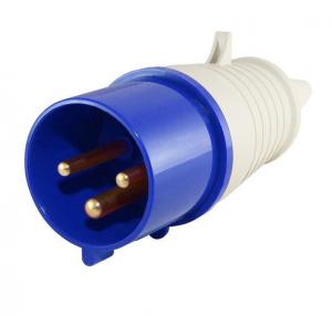 ВИЛКА 220В 023 ПЕРЕНОСНАЯ 2Р+РЕ 32А IP44 TDM