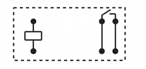 РЕЛЕ  12VDC, Ш12.5*Д29.0*В15.0мм, Ток коммутации 16A 6pin HF115F-012-1H3A / HF115F-I-012-1H3A (контакты параллельные, 1-группа)