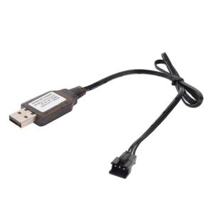 ЗАРЯДНОЕ УСТРОЙСТВО ОТ USB  7.4V 0.5A с индикатором заряда, разъем SM-3P 3pin