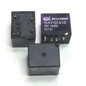 РЕЛЕ  12VDC, Ш21.0*Д26.0*В21.0мм, Ток коммутации 30A 7pin HLS-4120
