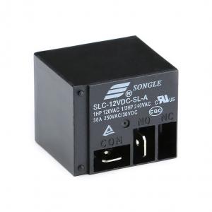 РЕЛЕ  12VDC, Ш27.0*Д32.0*В28.0мм, Ток коммутации 30A 4pin SLC-12VDC-SL-A